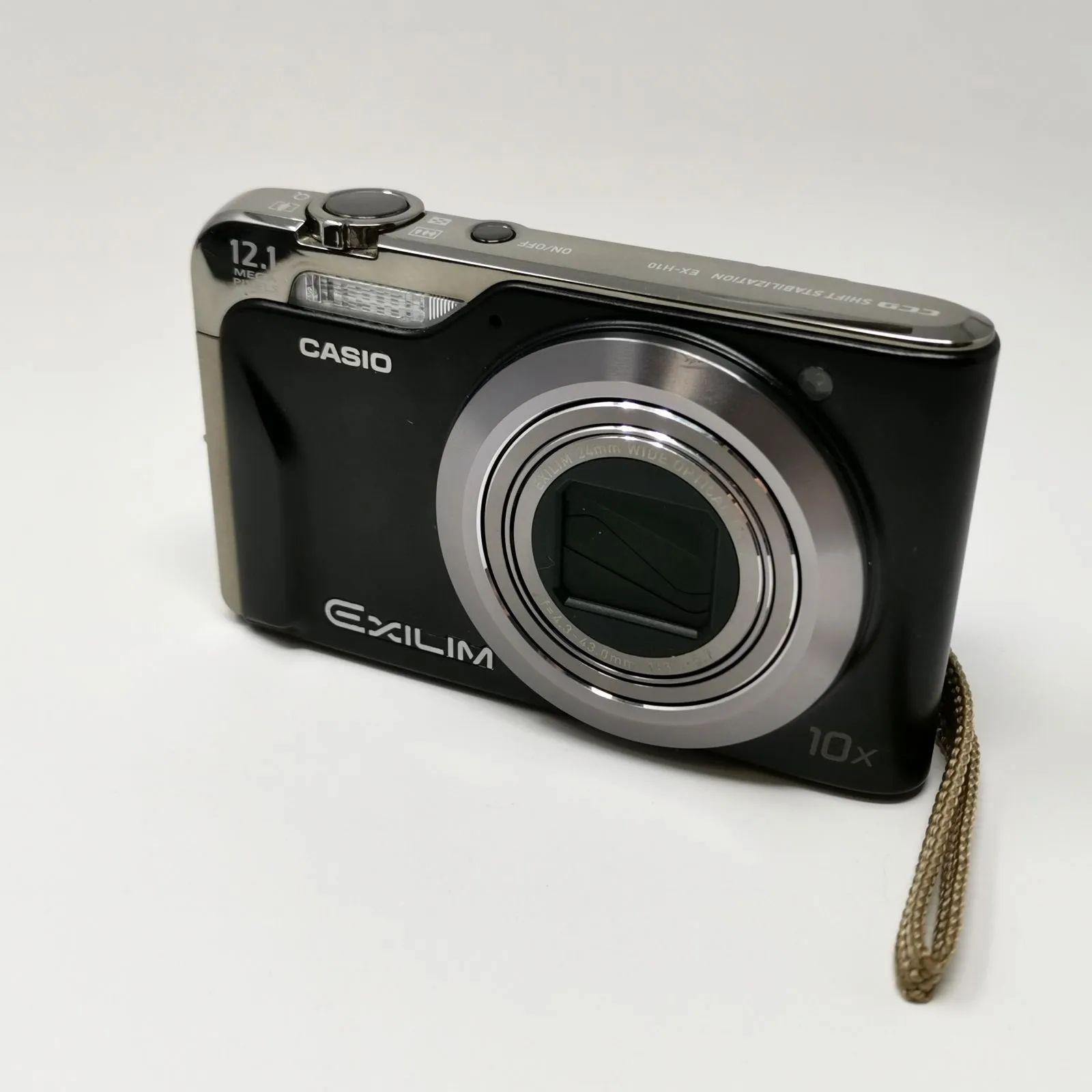 CASIO EXILIM EX-H10 カメラ コンデジ ブラック 動作確認済み 訳あり品