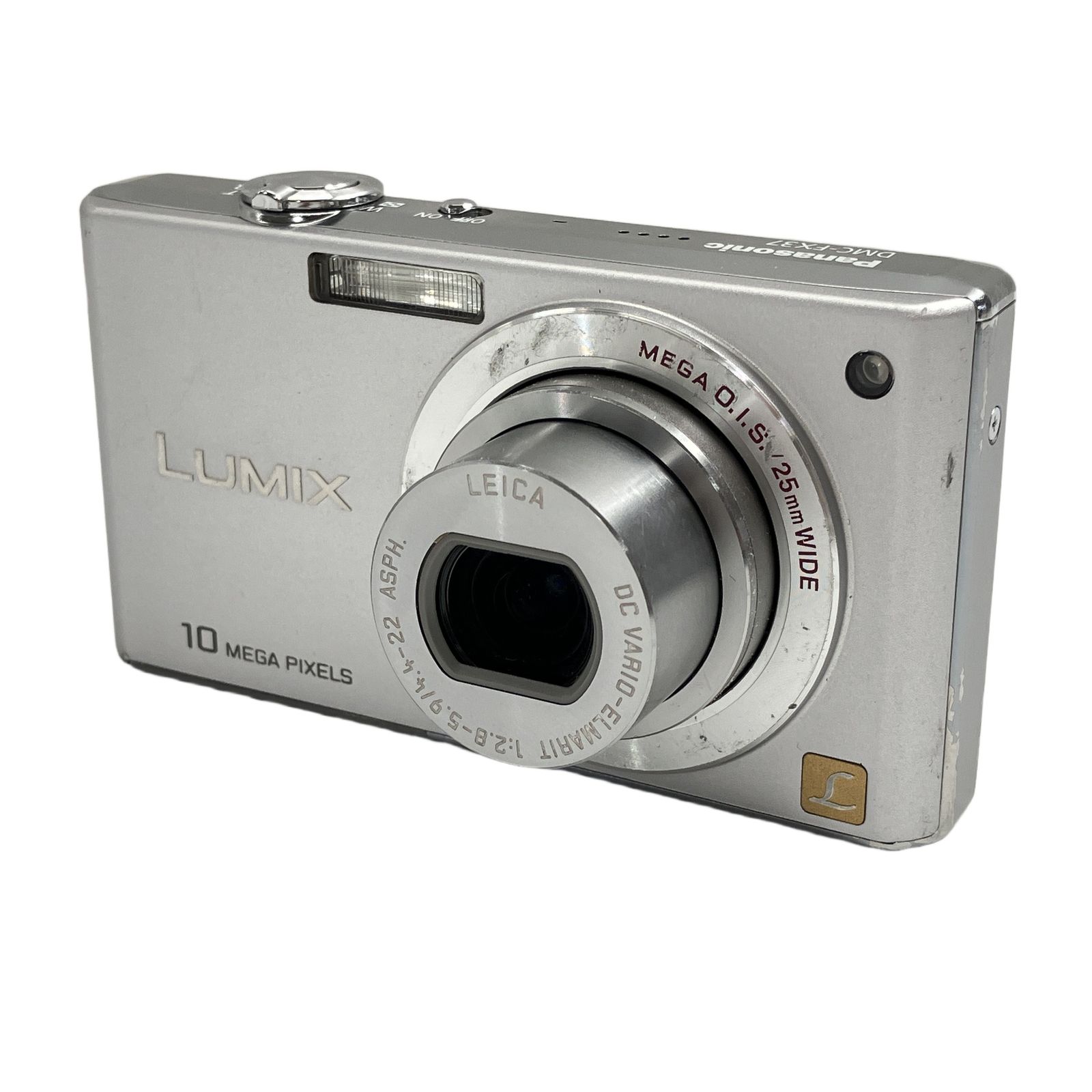 Panasonic DMC-FX37 LUMIX デジタルカメラ デジカメ シルバー