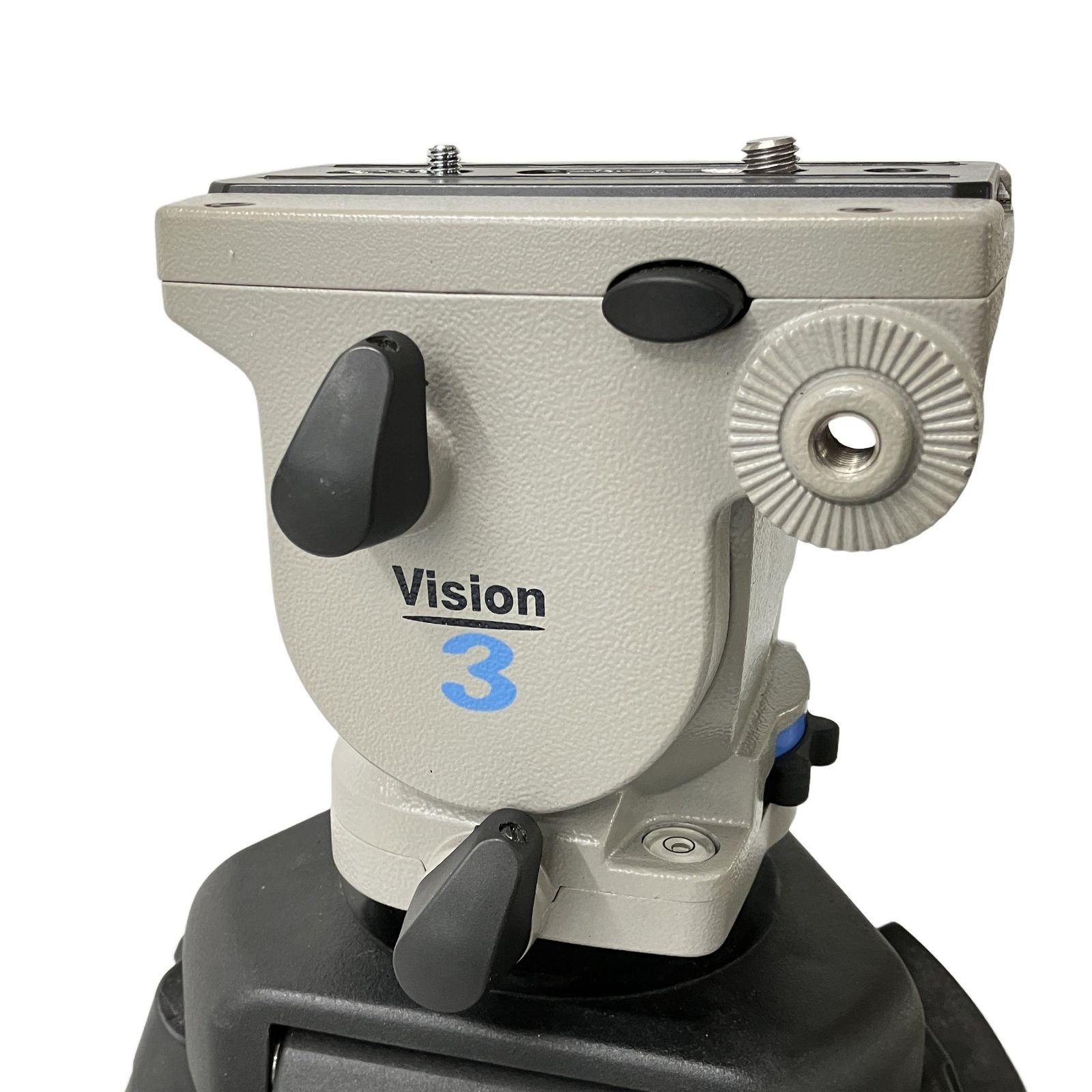 VINTEN VISION3 カメラ機材 放送用 業務用 三脚 2段 ヴィンテン 中古