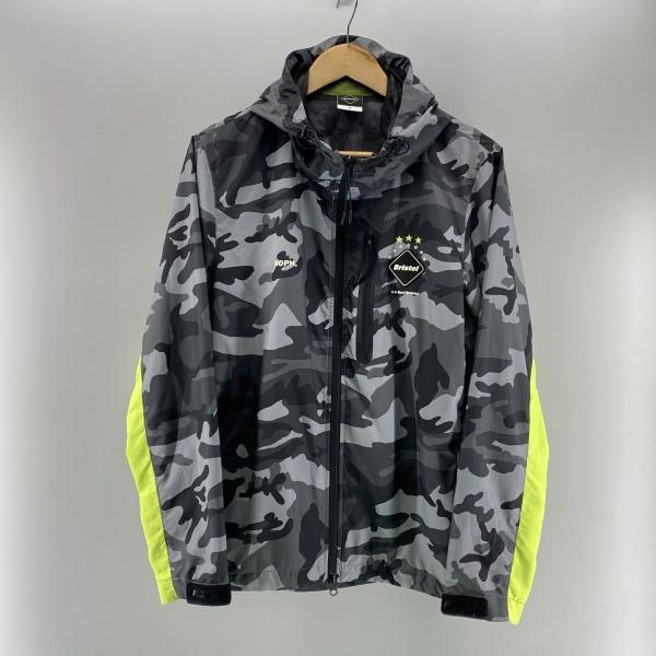 中古】F.C.Real Bristol CAMOFLAGE PRACTICE JACKET M FCRB-170007