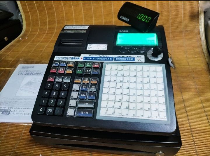 カシオレジスター TK-2600/NK2000 設定無料 高性能 551100 - メルカリ
