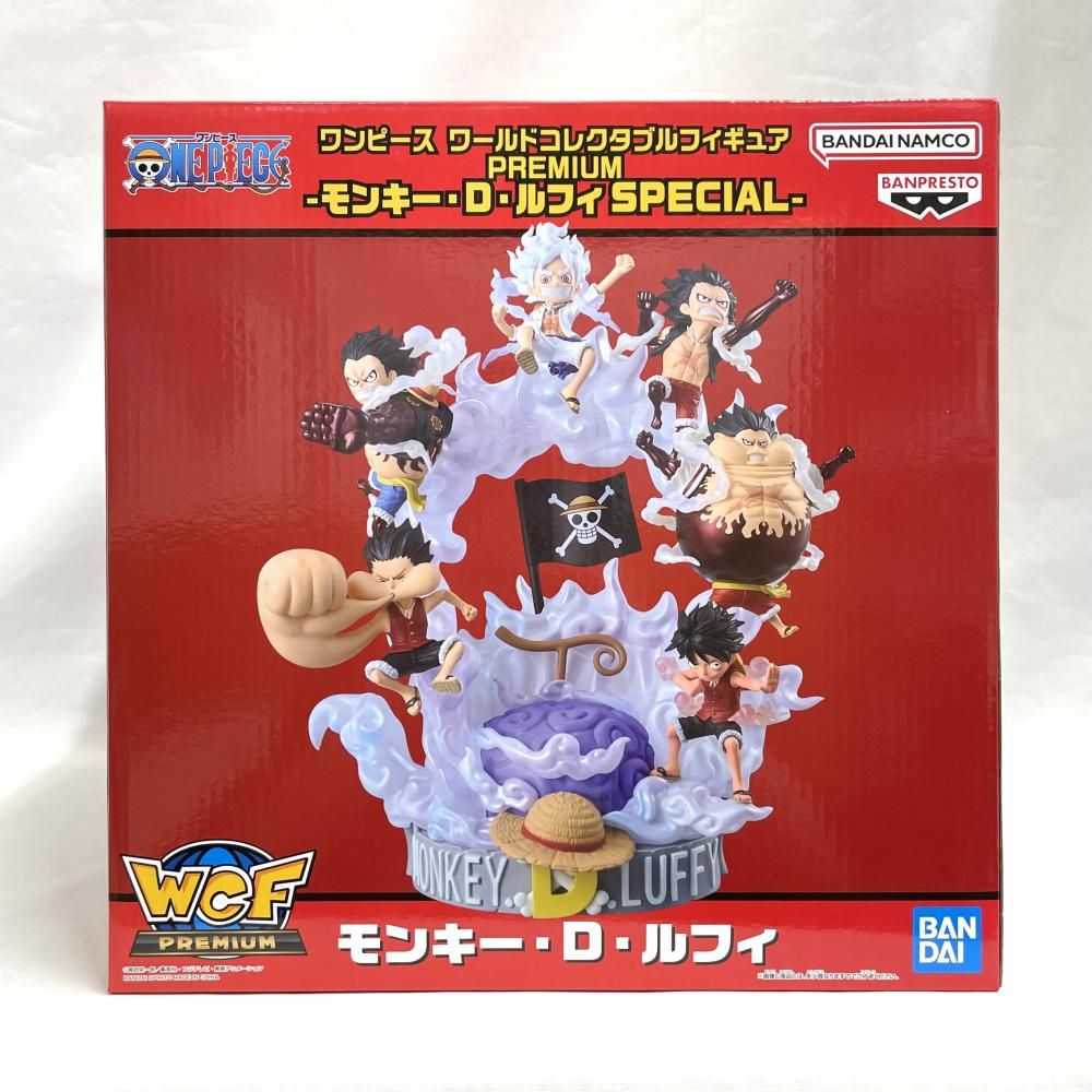 中古】開封）ワールドコレクタブルフィギュア PREMIUM モンキー・D