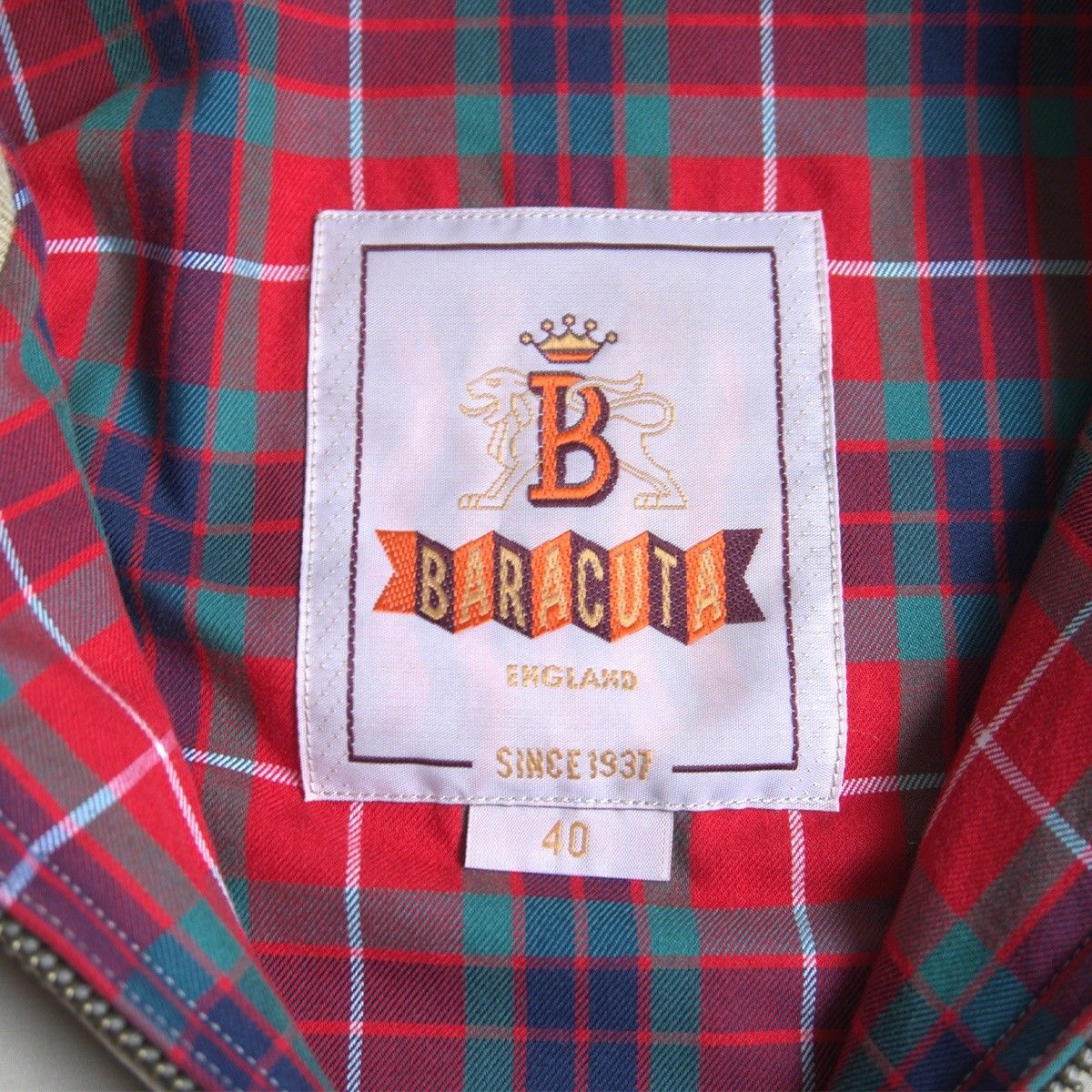 美品】 BARACUTA 【G9 スウィングトップ ハリントンジャケット】 40