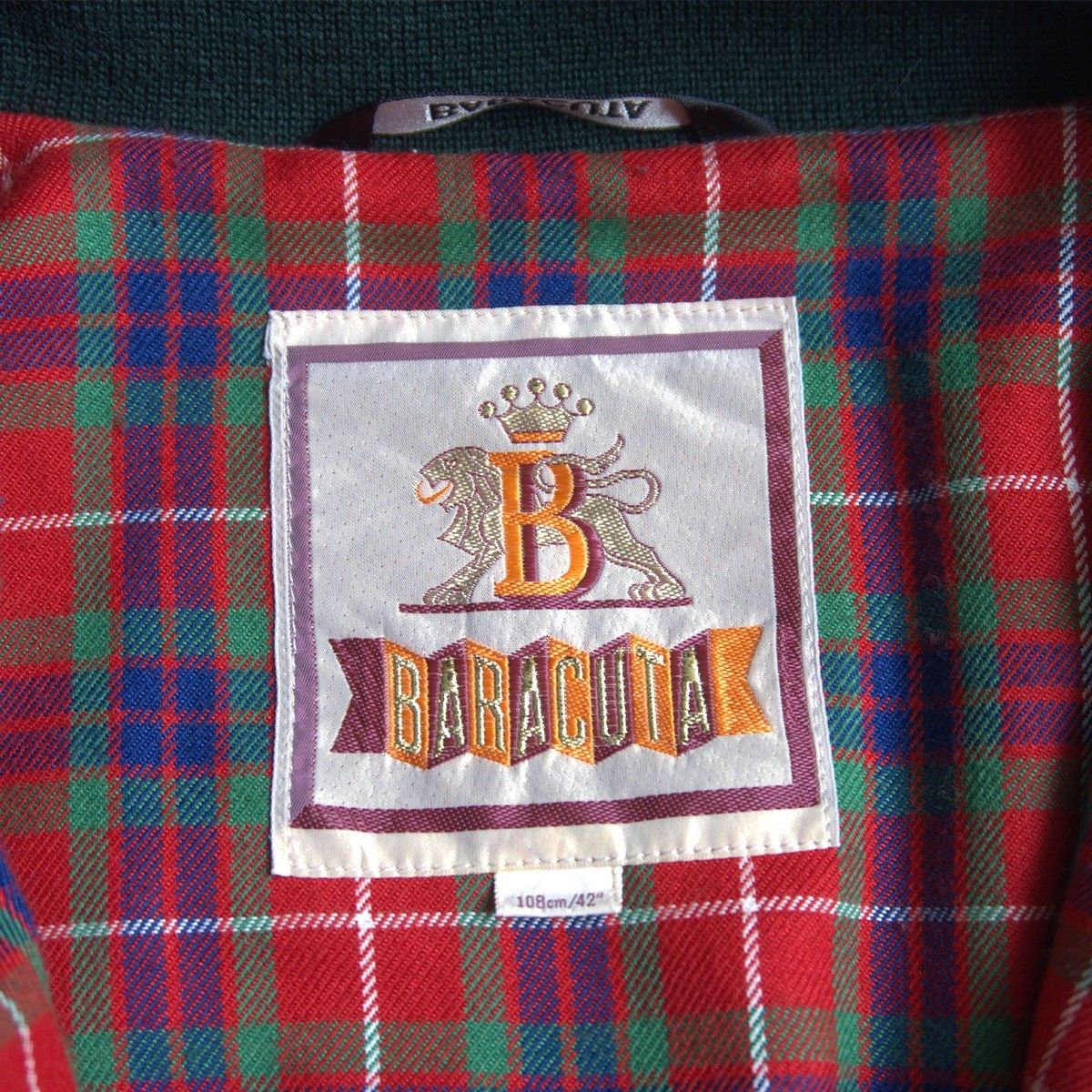 美品】BARACUTA 【G9 スウィングトップ ハリントンジャケット】 42