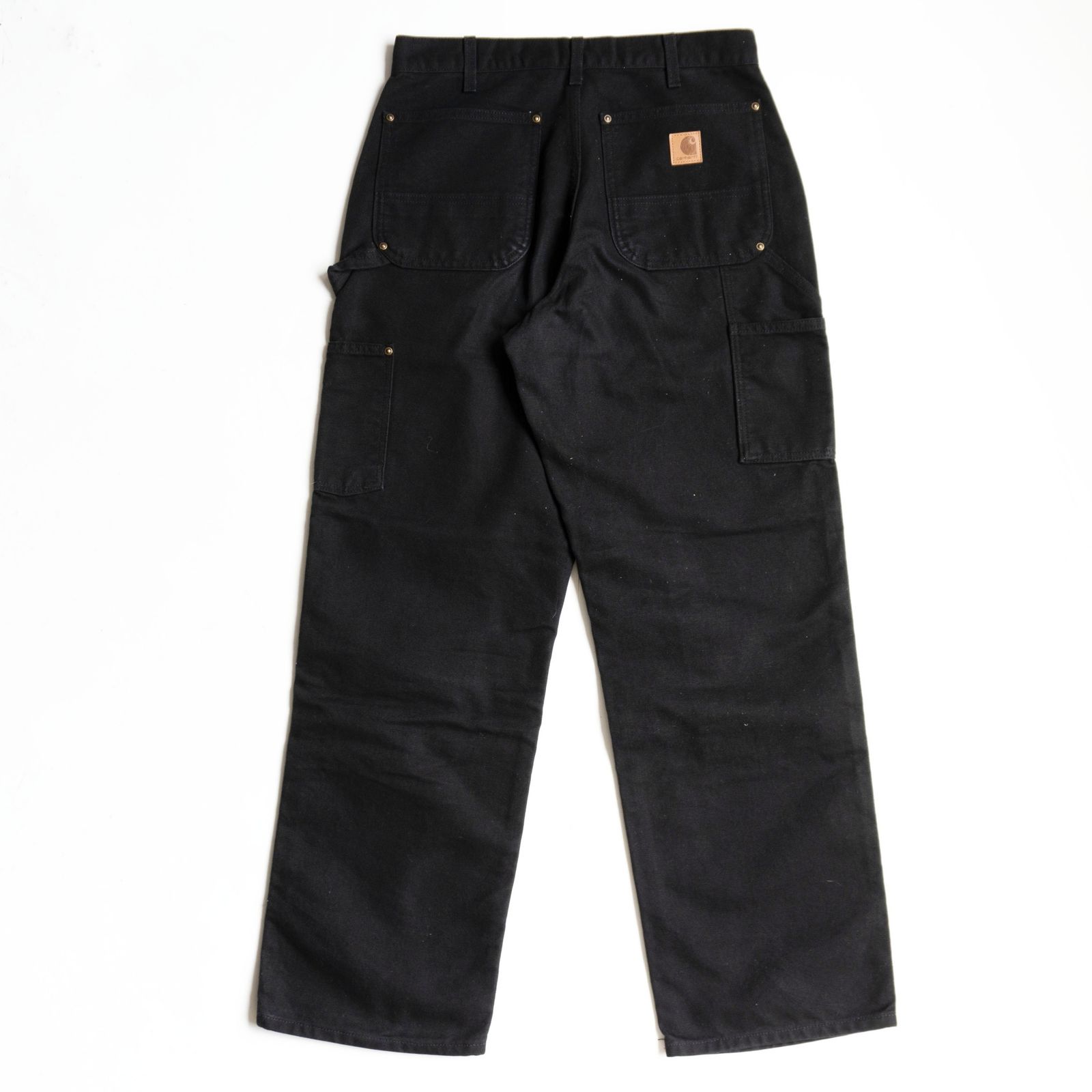 USA製 Carhartt ダブルニー ペインターパンツ 黒 32×30 美品】Carhartt【USA製 ダブルニー ペインターパンツ】32×30 ブラック