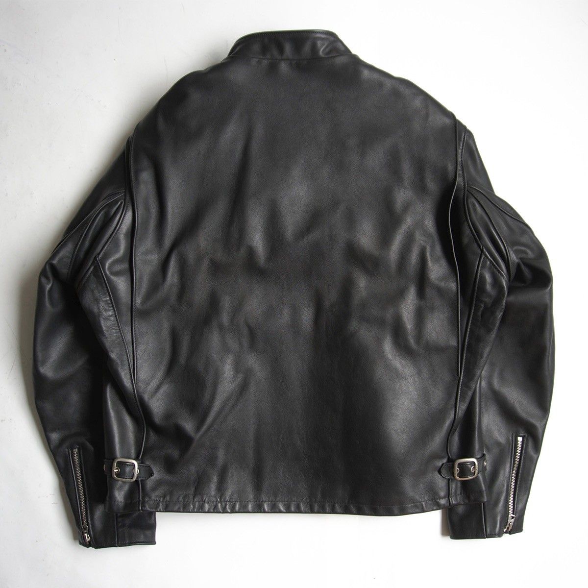 美品/ビッグサイズ】SCHOTT【141/シングルライダースジャケット】48
