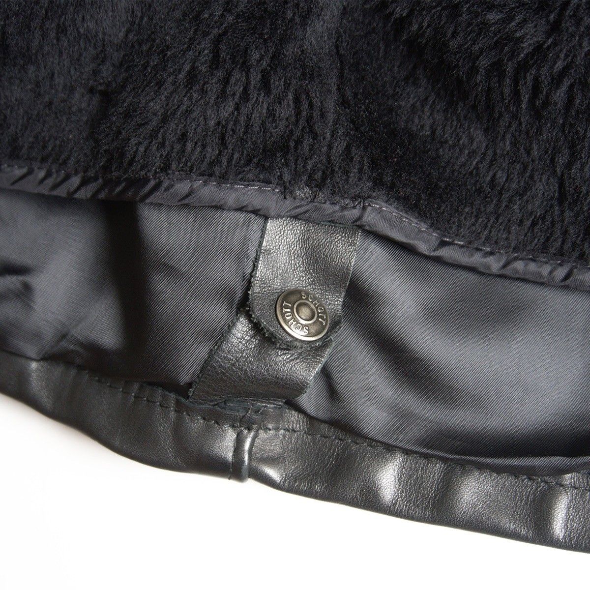 美品/ビッグサイズ】SCHOTT【141/シングルライダースジャケット】48