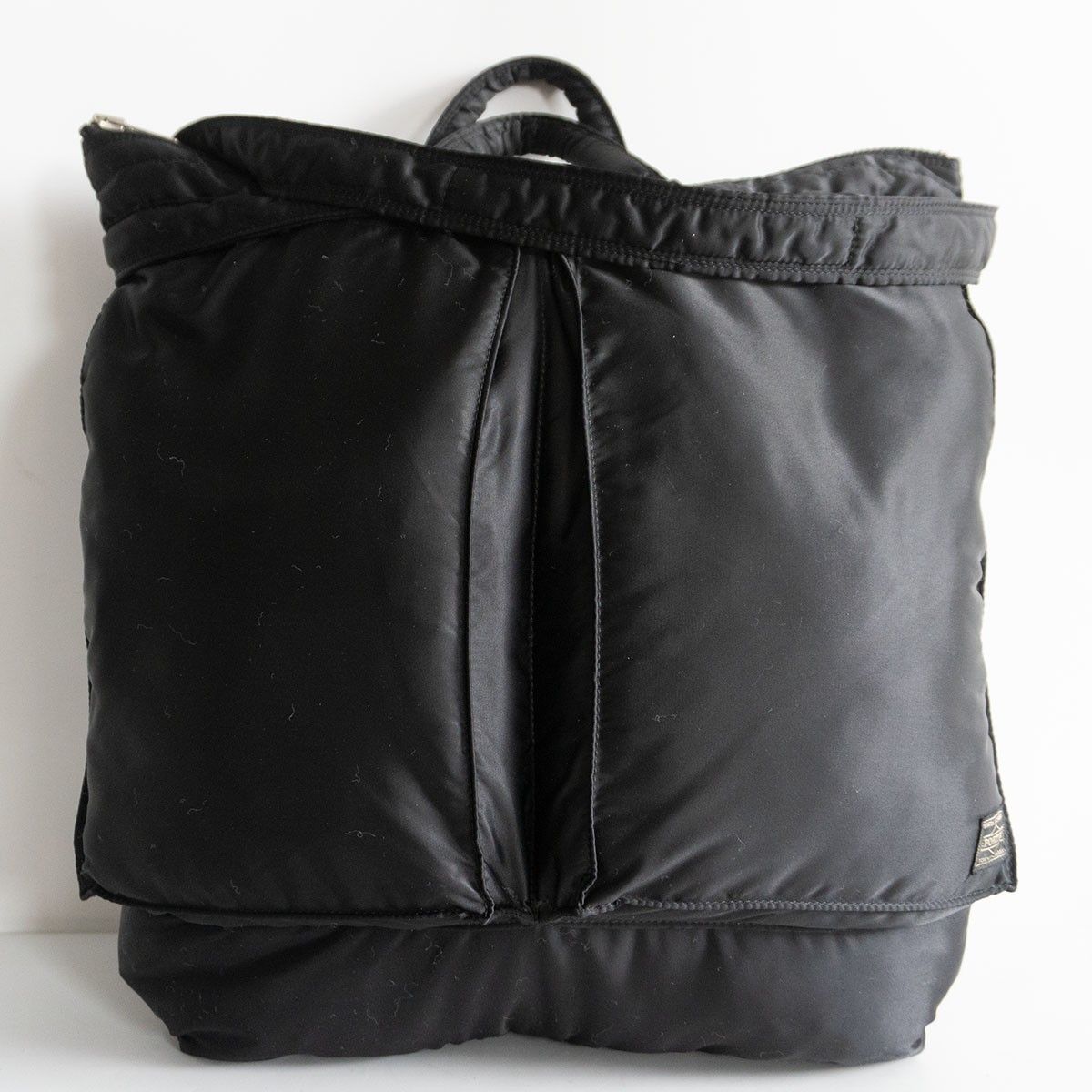 極美品✨ ポーター タンカー ヘルメットバッグ フラップ 2way ブラック 美品】PORTER 【タンカー 2way ヘルメットバッグ】ポーター ショルダー