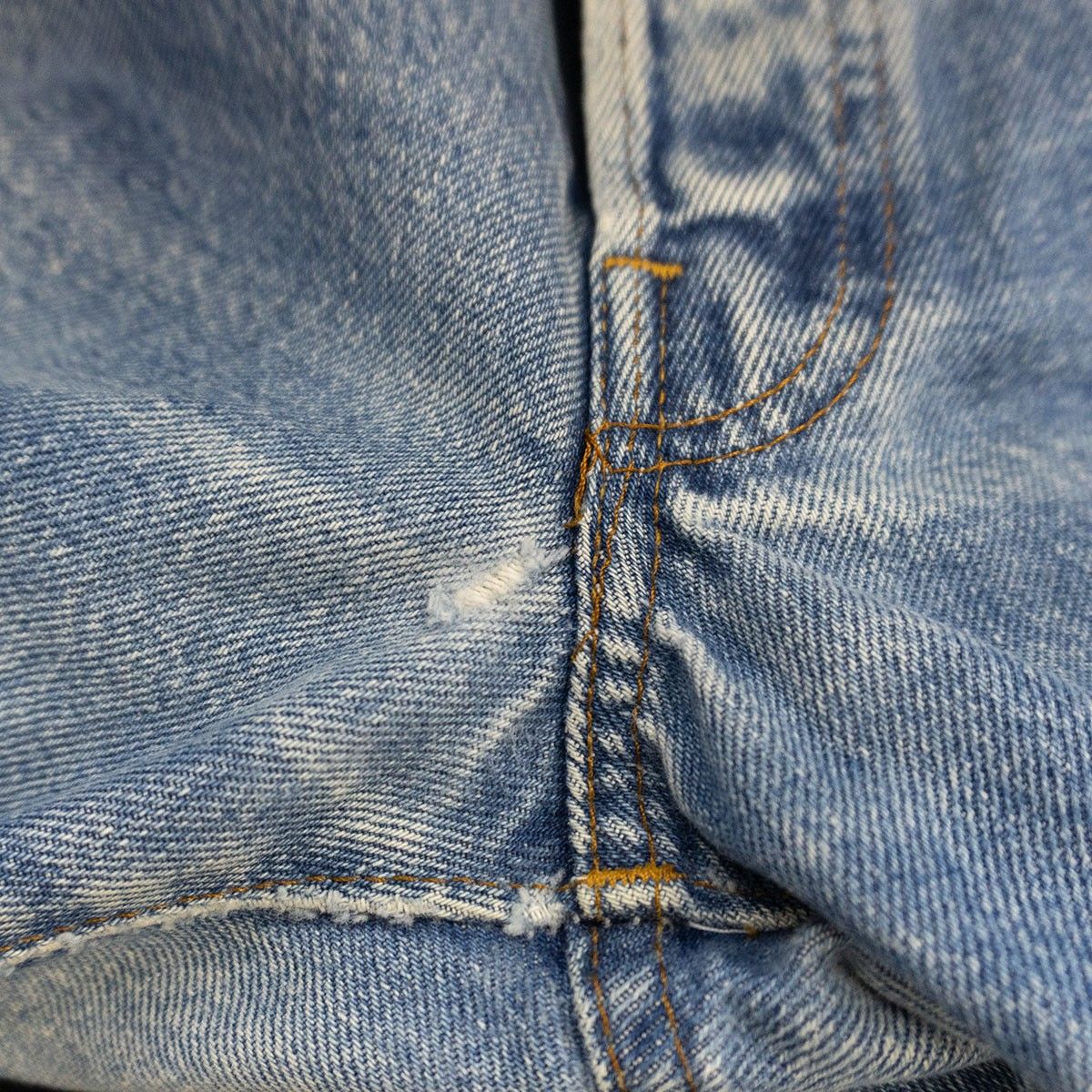 雰囲気抜群/80s】 LEVI'S 【501 赤耳 デニムパンツ】33×40 ボタン裏524