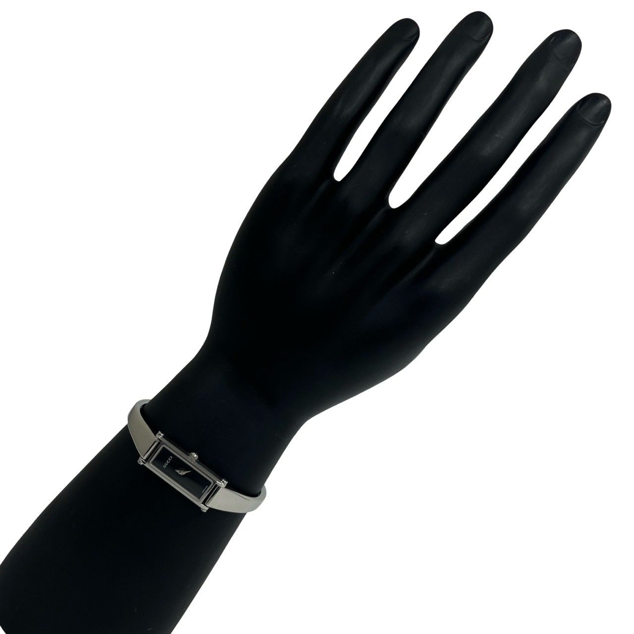 稼働品 極 美品 GUCCI グッチ 1500L バングルウォッチ ステンレス