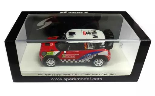 【中古】ミニカー 1/43 Mini John Cooper Works 2nd WRC Monte Carlo 2012 PIAA #37(レッド×ブラック×ホワイト) [S3312]