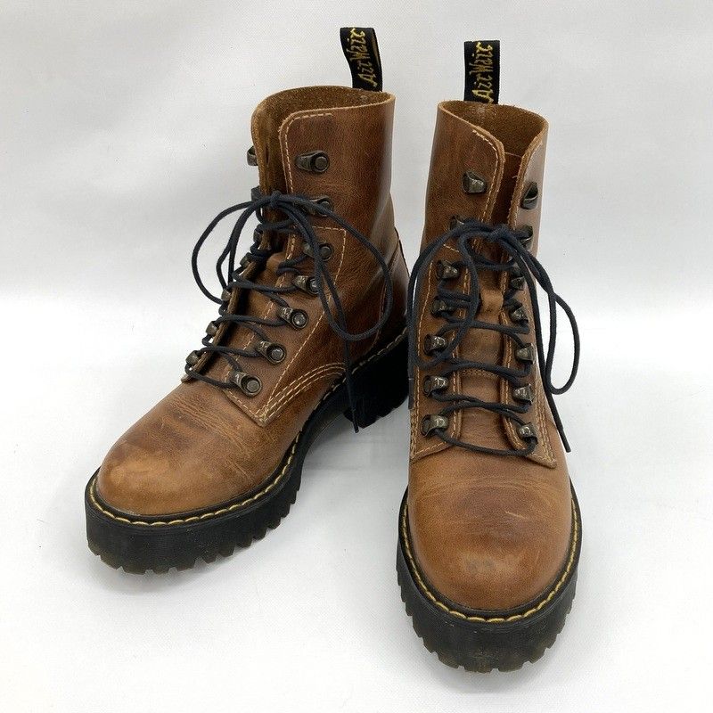 Dr.Martens ドクターマーチン LEONA レオナ 7フックブーツ UK6 25cm相当 シューズ ワークブーツ アメカジ レディース 靴 ★SS531