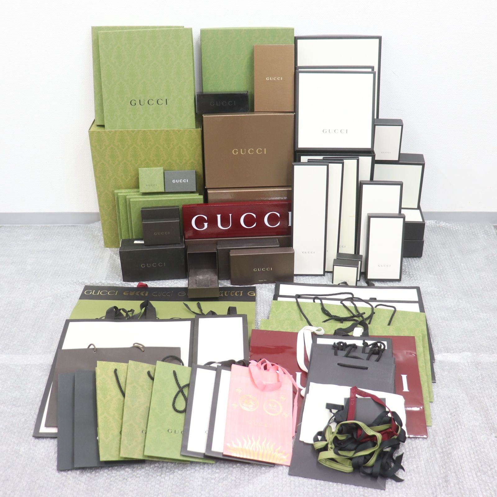IT0LGW8A9IZC GUCCI グッチ GG BOX 空き箱 ショッパー 純正 紙袋