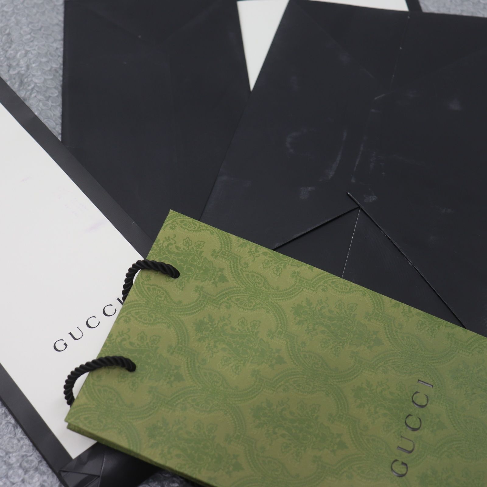 IT0LGW8A9IZC GUCCI グッチ GG BOX 空き箱 ショッパー 純正 紙袋
