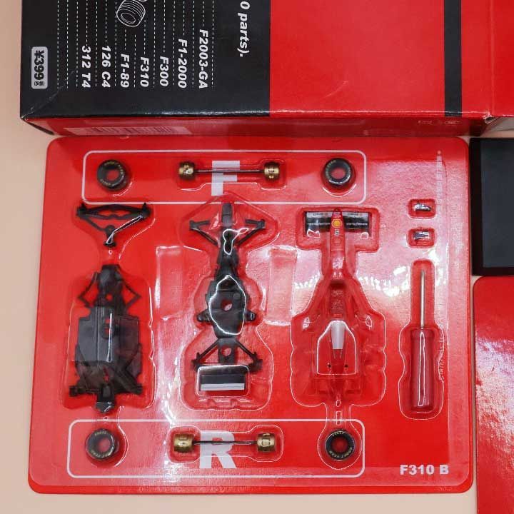 中古 京商 1/64 Ferrari F1 Collection 組み立てキット 3箱セット