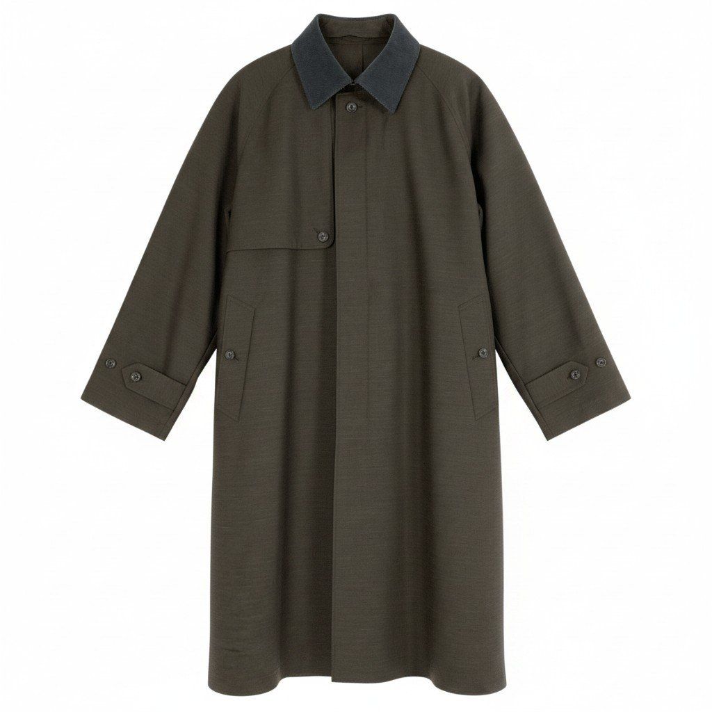 70g2 【美品】 RAINMAKER レインメーカー DETACHABLE COLLAR COAT