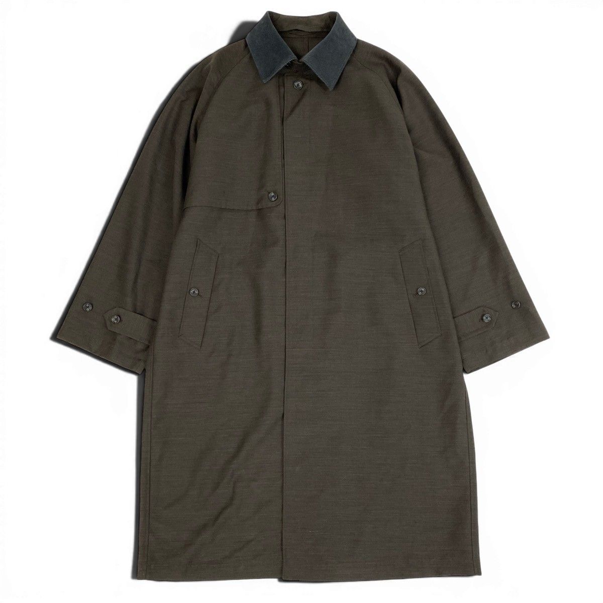 70g2 【美品】 RAINMAKER レインメーカー DETACHABLE COLLAR COAT