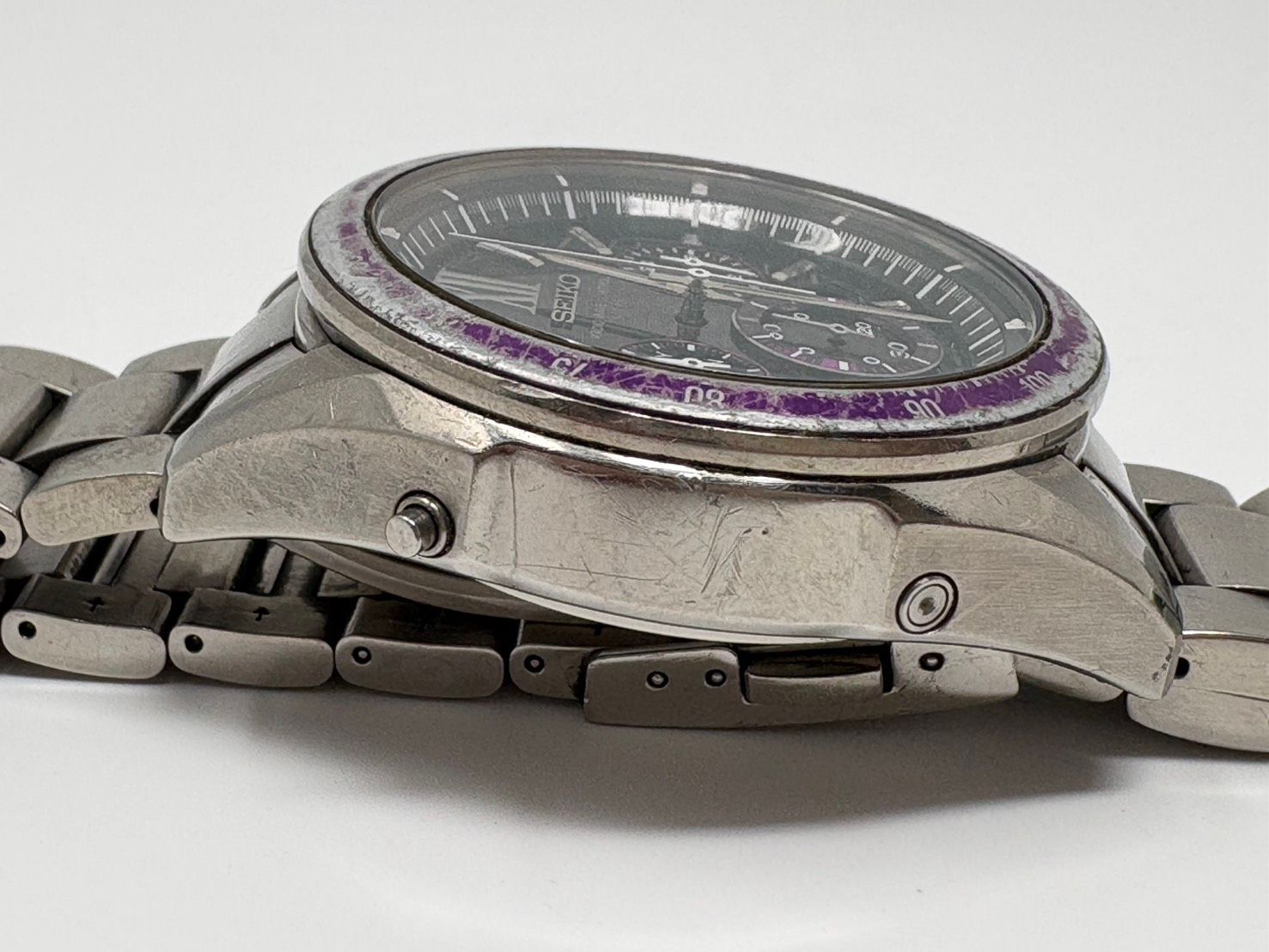 ◇【動作× ジャンク】SEIKO セイコー 腕時計 8B82-0AJ0 クロノグラフ
