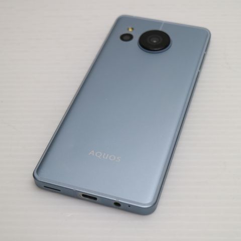 美品 SIMフリー AQUOS sense7 SH-M24 ブルー スマホ 土日祝発送 即日