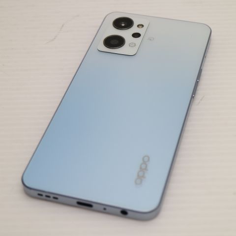 中古 OPPO Reno7A A201OP ブルー スマホ 土日祝発送 即日発送 03000
