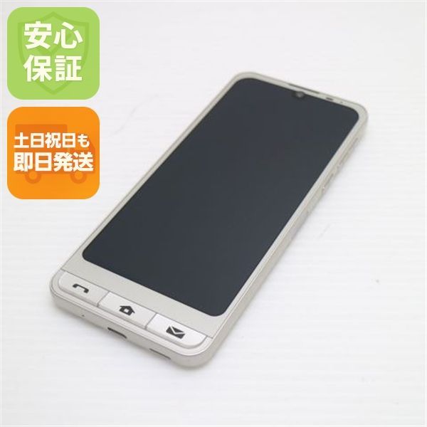 新品同様 SoftBank シンプルスマホ6 A201SH シャンパンゴールド スマホ