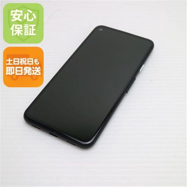 美品 SoftBank Google Pixel 4a 128GB ジャストブラック スマホ 土日祝