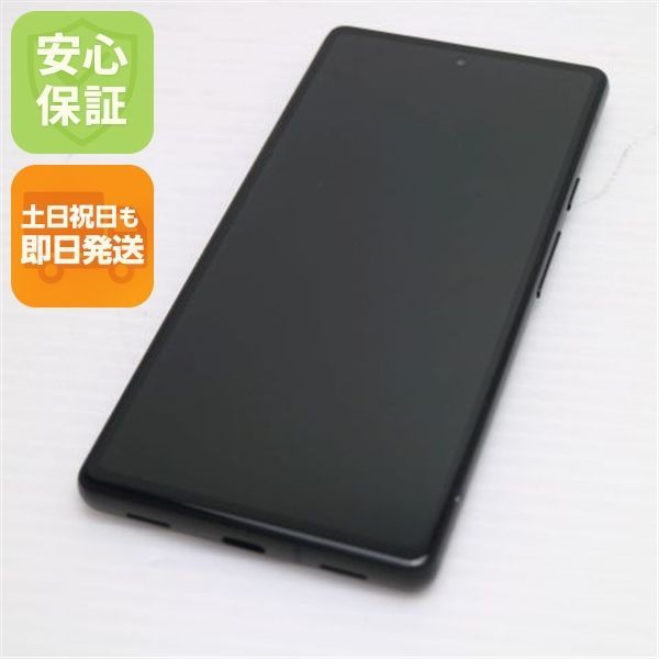 美品 SIMフリー Google Pixel 6a チャコール スマホ 白ロム 土日祝発送