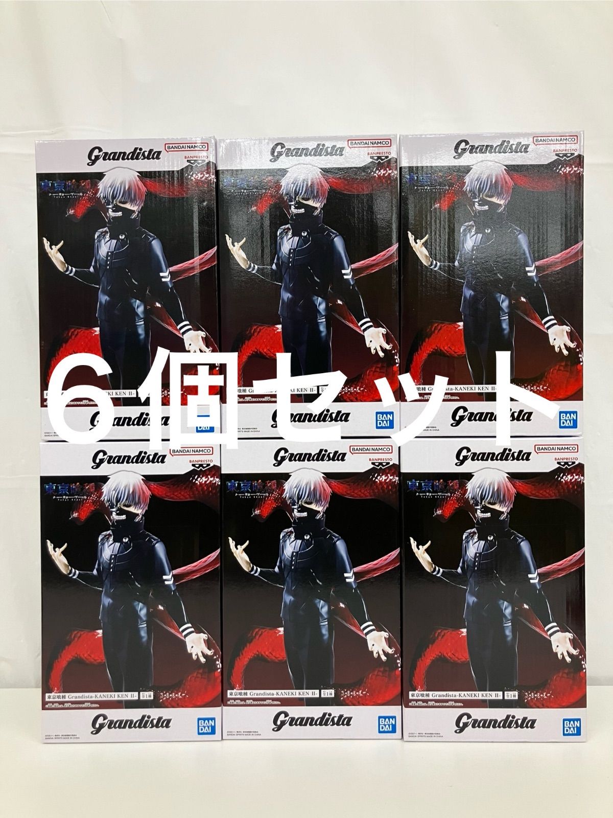 未開封 東京喰種 Grandista フィギュア 金木研 6個セット LF7105 f101