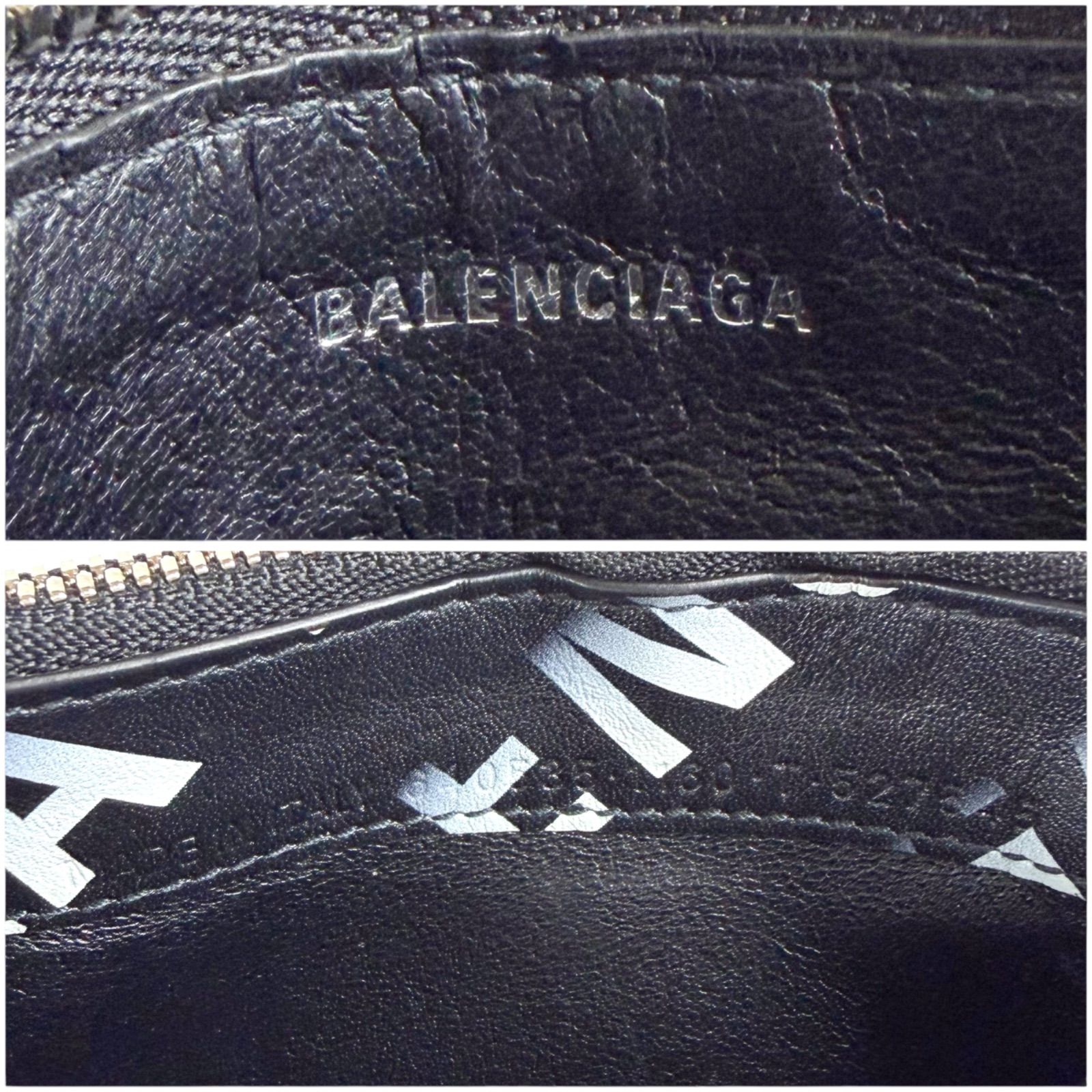 BALENCIAGA 美品　ロゴプリント ケース バレンシアガ BALENCIAGA グラフィティ ロゴプリント フラグメント