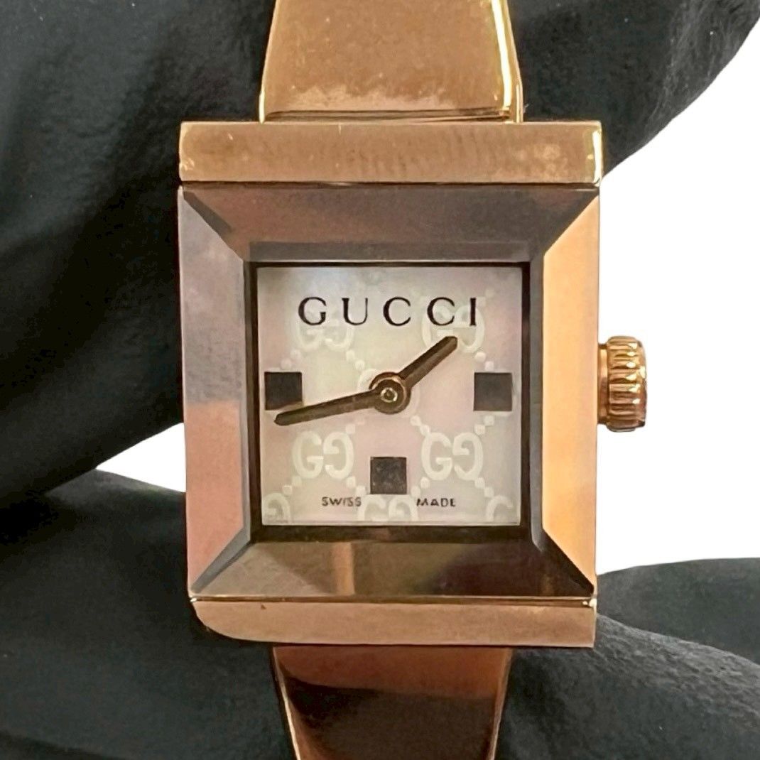 稼働品 極 美品 ケース付き GUCCI グッチ Gフレーム コレクション