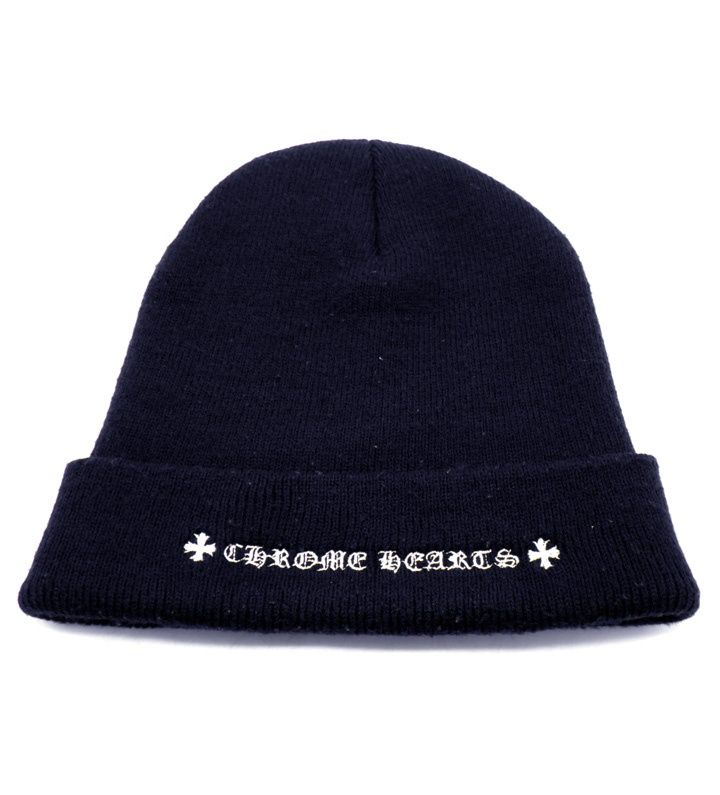 クロムハーツ CHROME HEARTS 【 WOOL WATCH CAP 】 CH プラス 刺繍