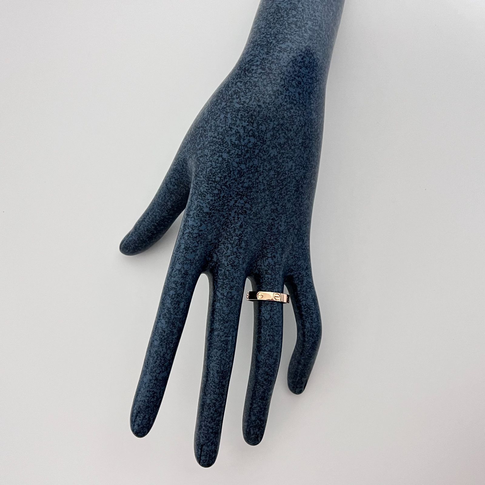 Cartier カルティエ K18PG 750 ミニラブリング スモールモデル