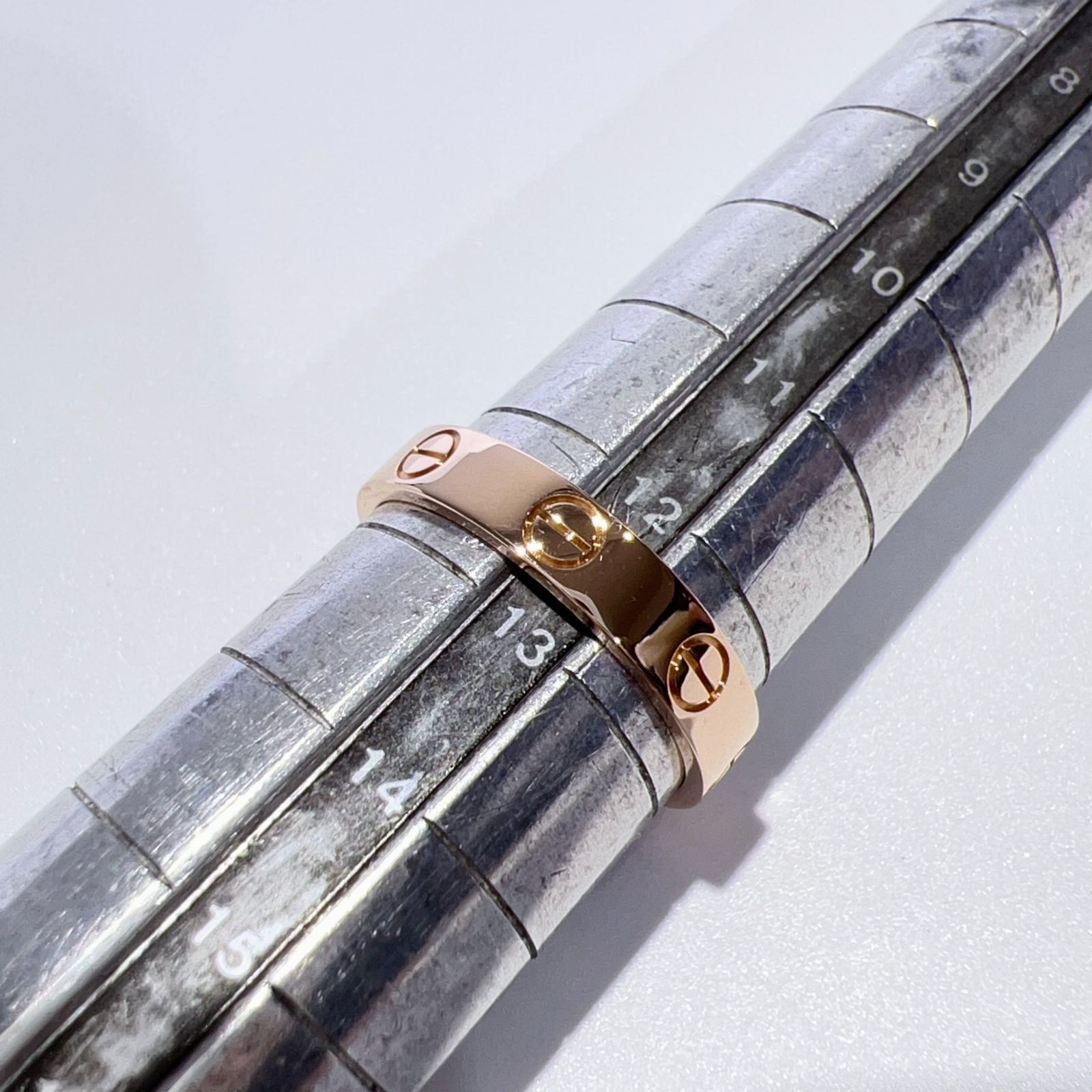 Cartier カルティエ K18PG 750 ミニラブリング スモールモデル