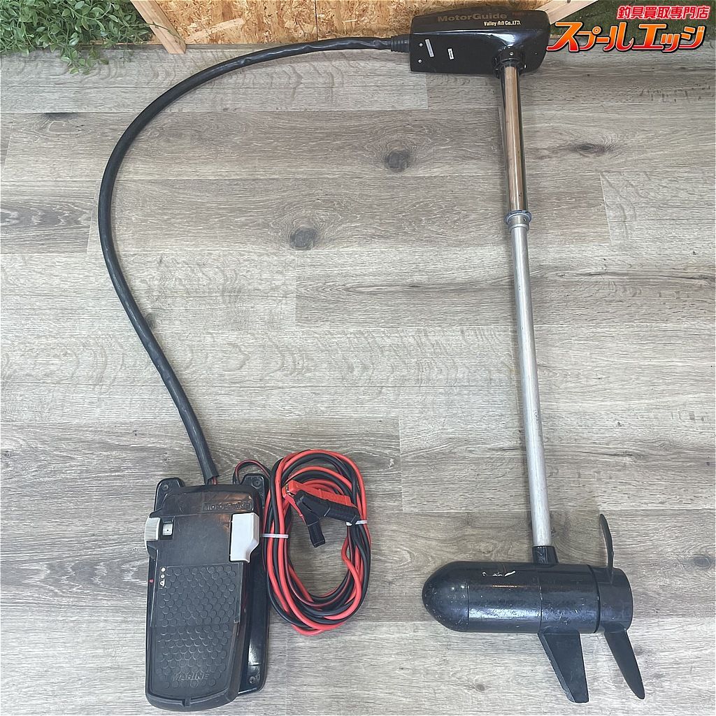 店頭受取のみ【モーターガイド】 パワープラス 36lb 12V 36インチ 5段階変速 エレキ ニンジャぺラ装着 MotorGuide K_300e09616