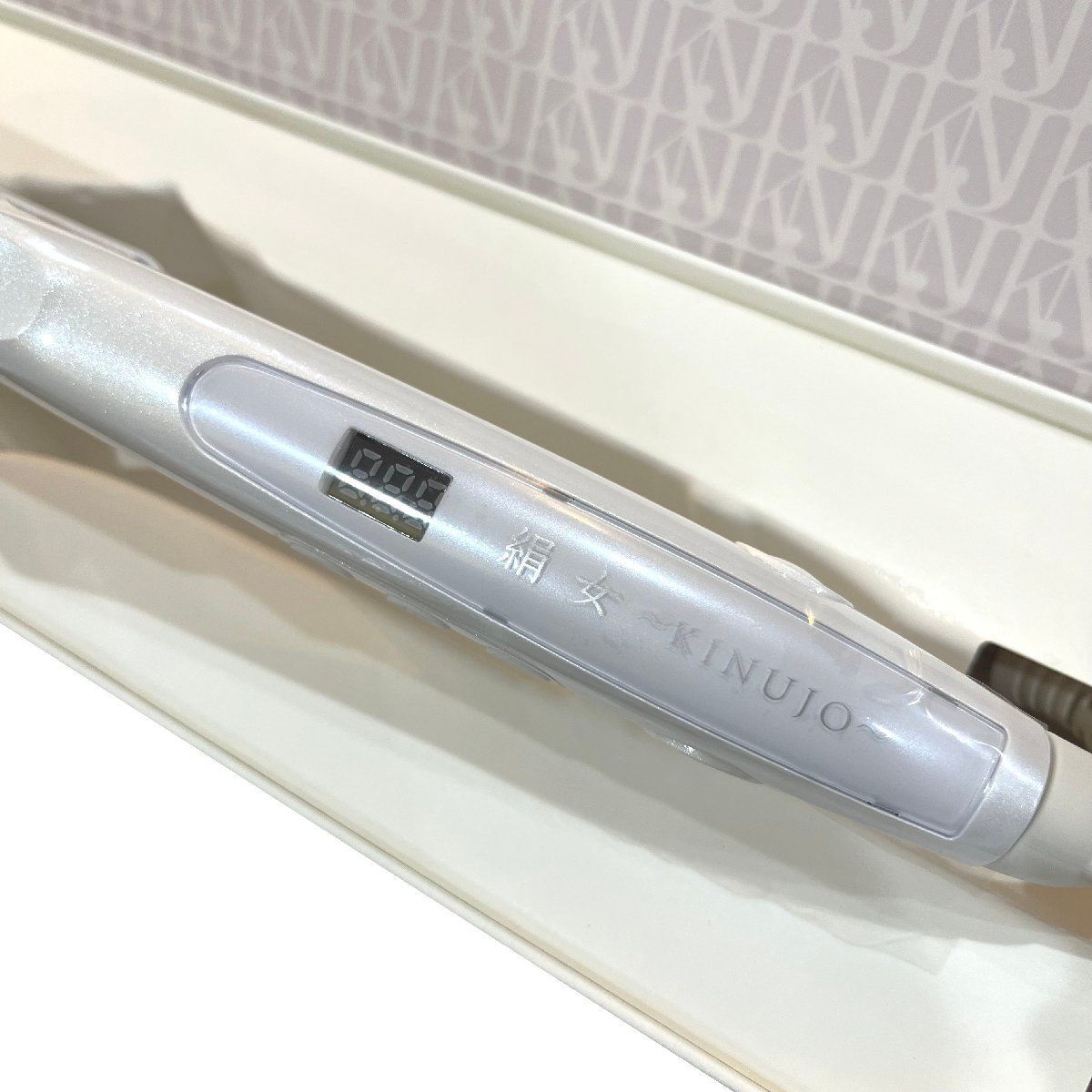 新品○KINUJO/絹女○ ストレートヘアアイロン LM225 元箱付 キヌージョ 