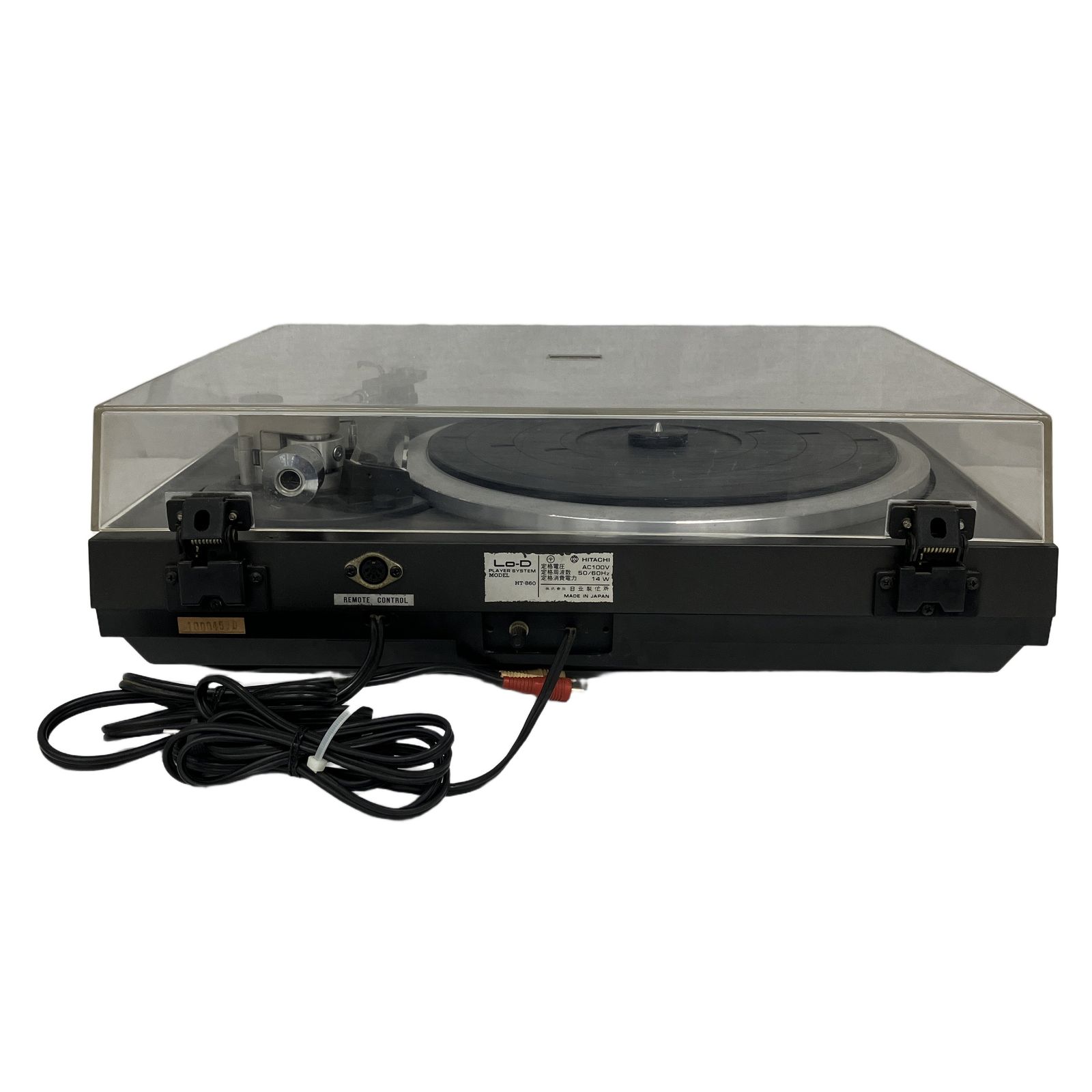 HITACHI Lo-D HT-860 レコードプレーヤー ターンテーブル 日立 