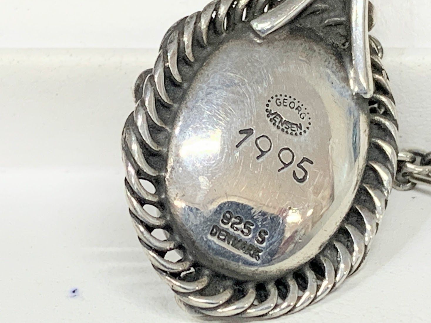 GEORG JENSEN ジョージジェンセン 1995年 ヘリテージ イヤーネックレス
