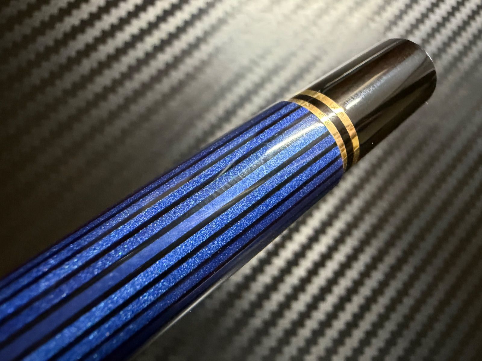 美品 ペリカン pelikan スーベレーン R400 青縞 ローラーボール - メルカリ
