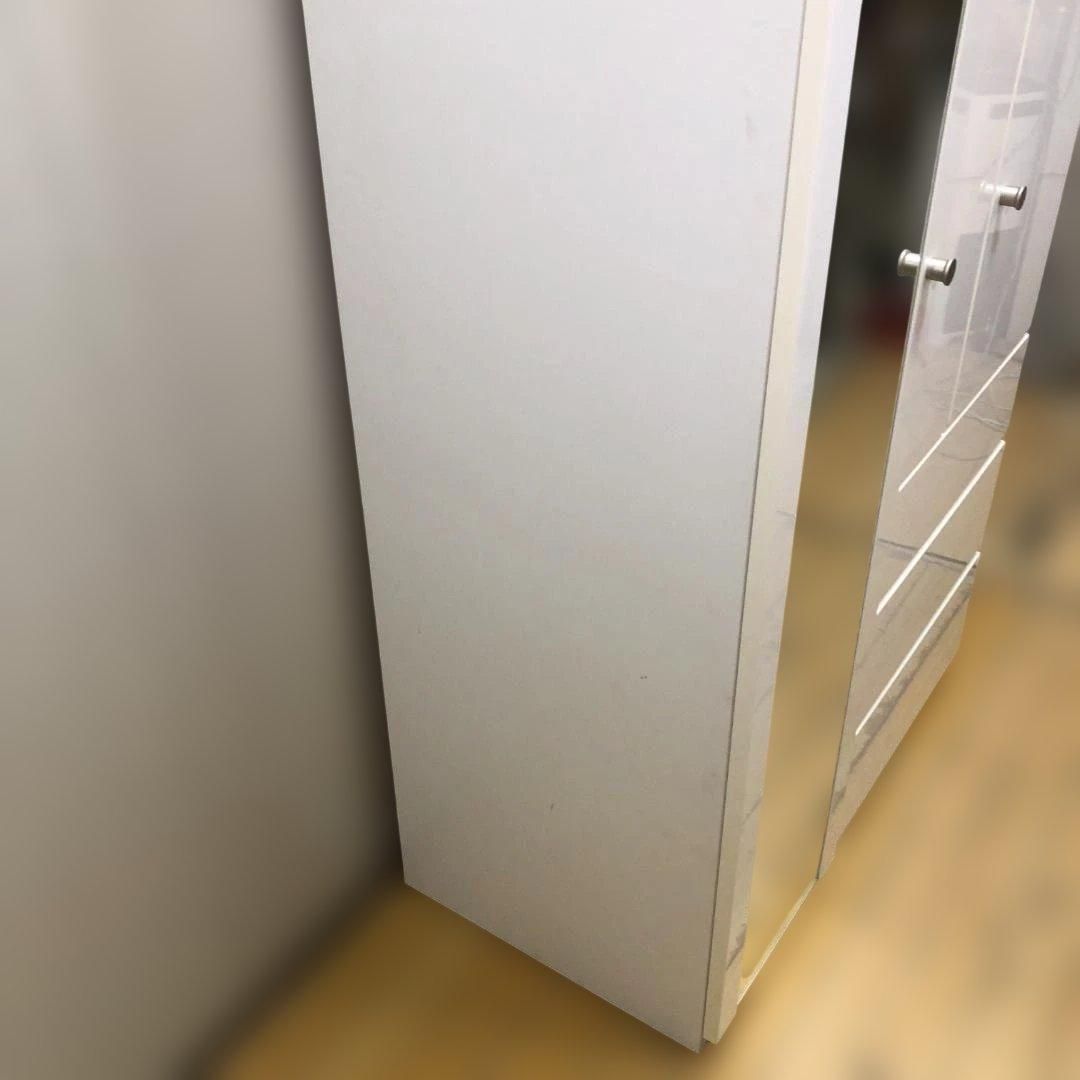 ニトリ QUESS 100MT WH クエス100 マルチタンス ワードローブ ミラー