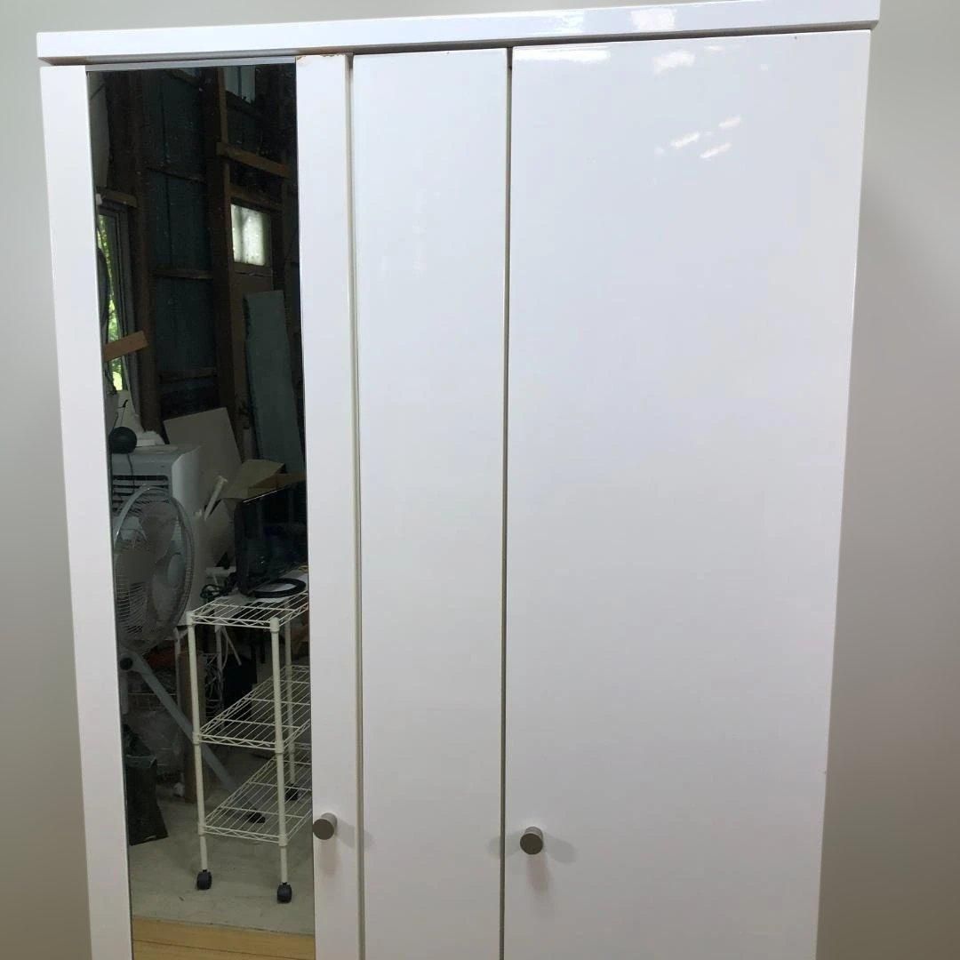 ニトリ QUESS 100MT WH クエス100 マルチタンス ワードローブ ミラー