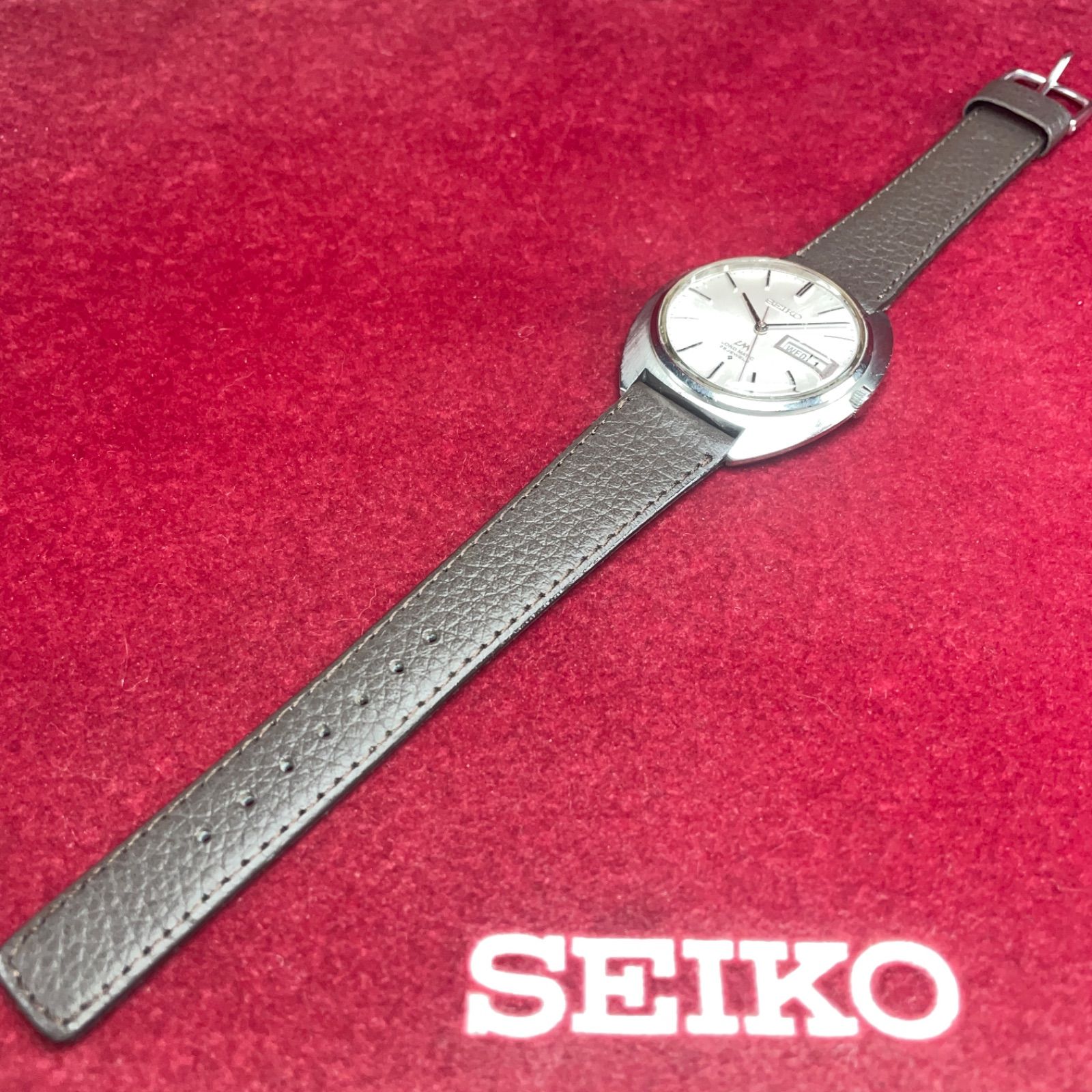 OH済 SEIKO セイコー ロードマチック 1970年製 自動巻 25石 LM