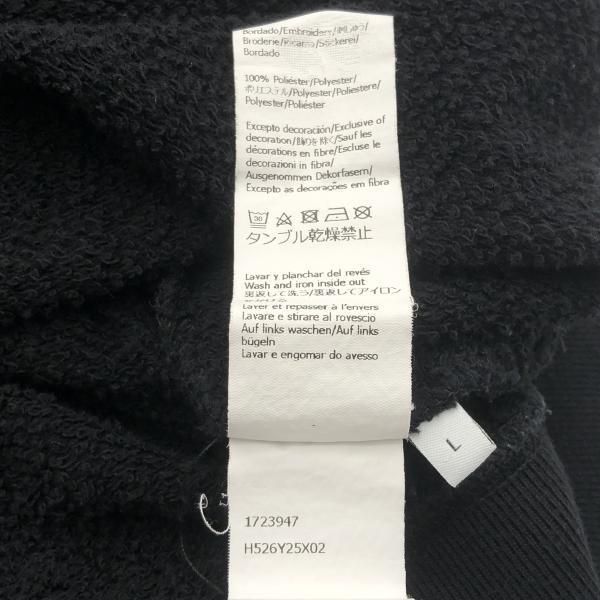 中古】LOEWE アナグラムパーカー L ブラック ロエベ[10] - メルカリ