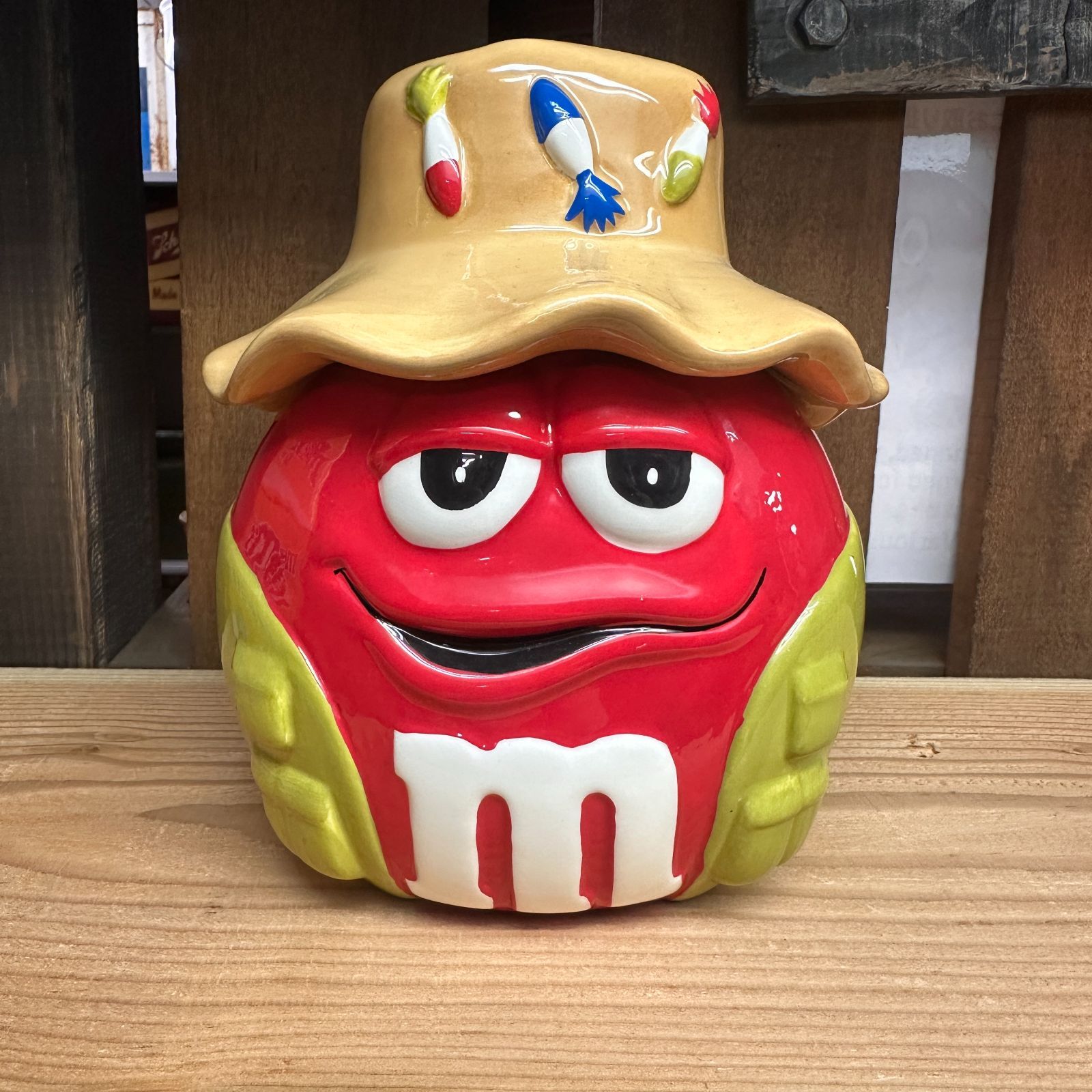 2003-04 Mars社公認 ギャラリー社製 m&m's 陶器製 クッキージャー