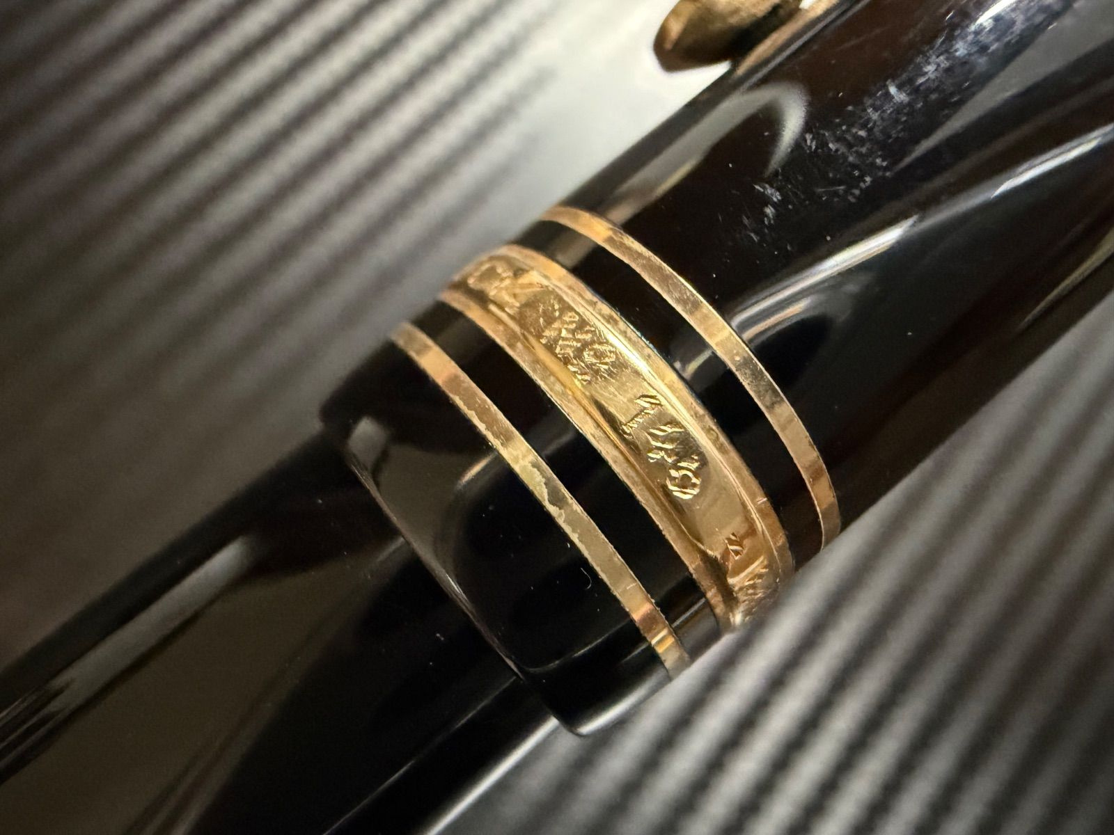 極美品 モンブラン montblanc エボナイト芯 マイスターシュテュック