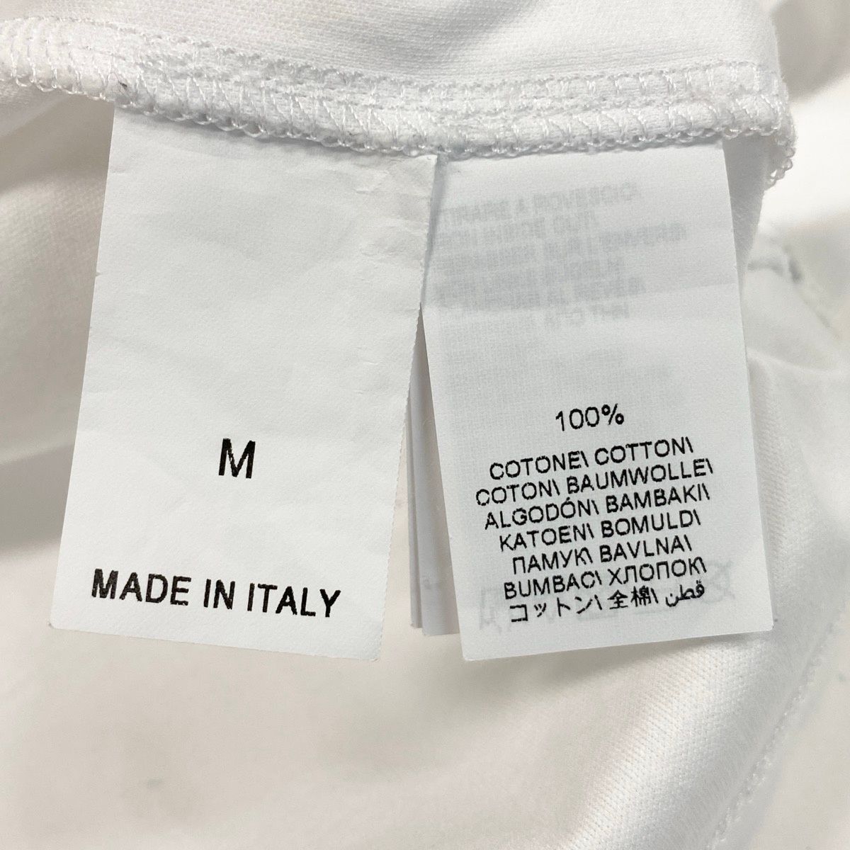 79g2 BRUNELLO CUCINELLI ブルネロクチネリ ロゴ刺繍 クルーネックT