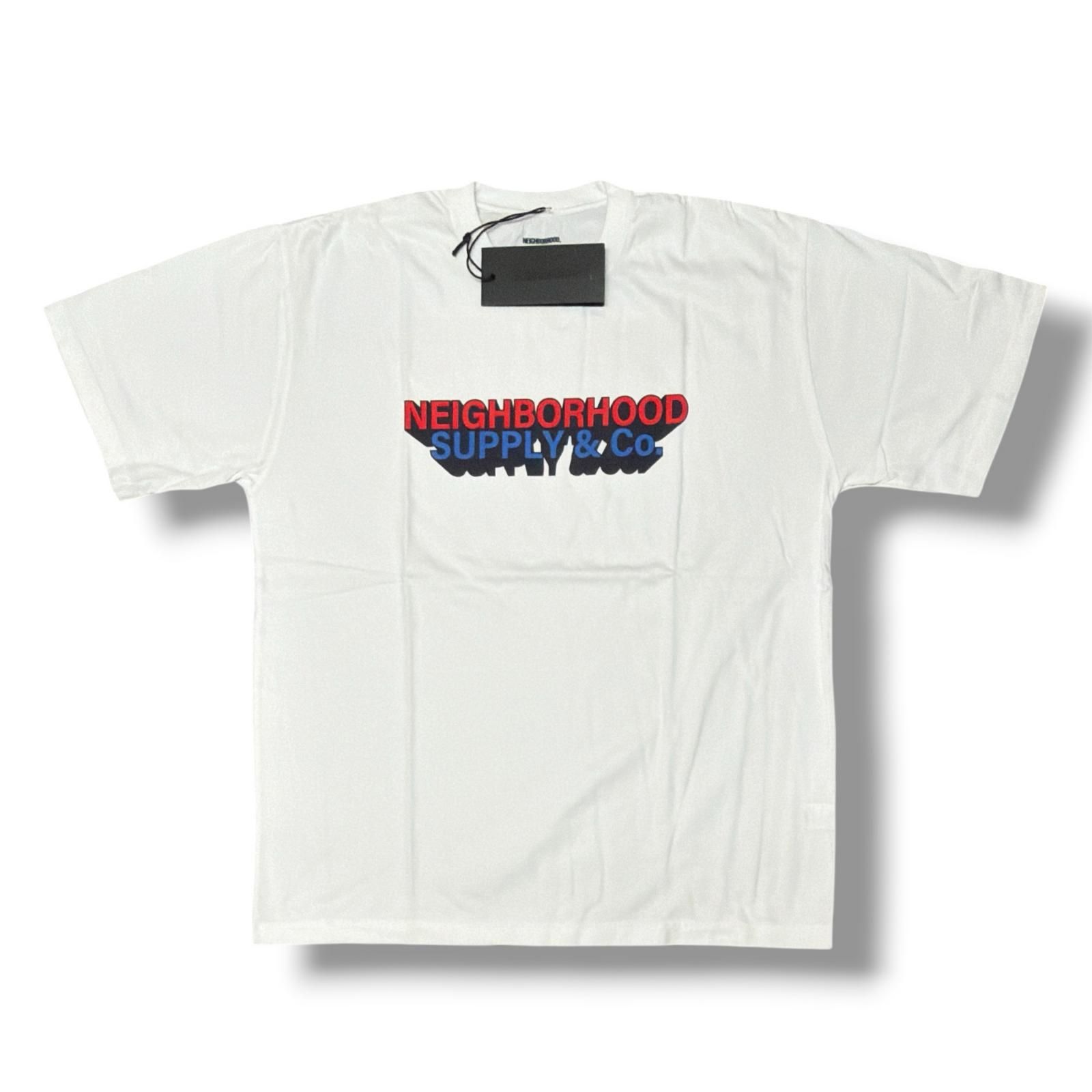 未使用 NEIGHBORHOOD 25SS SPOT . TEE SS-11 ロゴプリントTシャツ