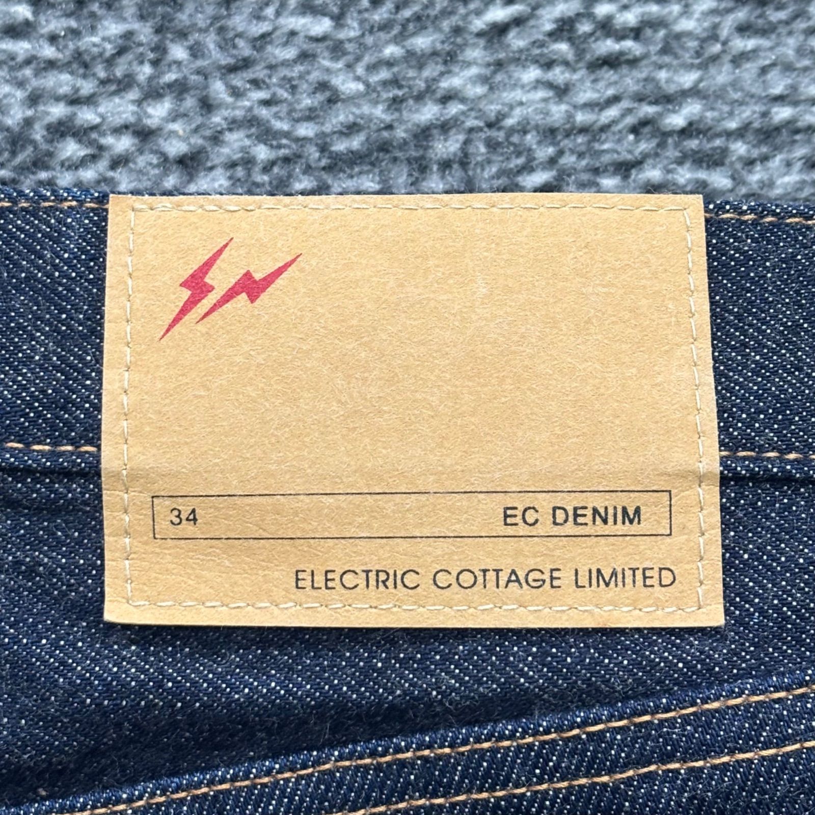 美品 ELECTRIC COTTAGE EC DENIM 34 エレクトリックコテージ デニム