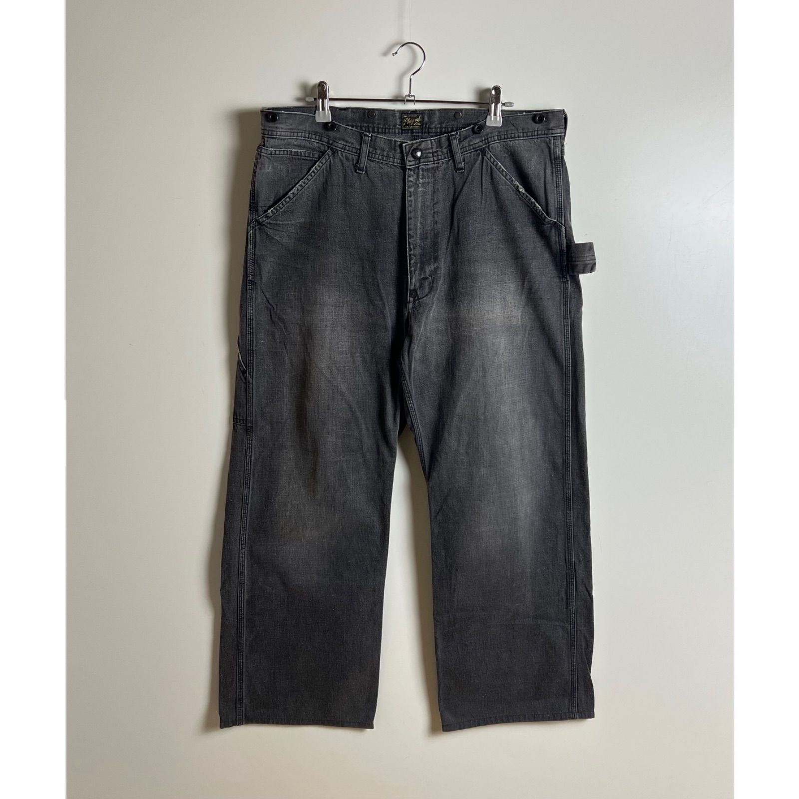 Phigvel Makers Co. ブラック　デニム PHIGVEL MAKERS & Co. japan archive black denim pants w36