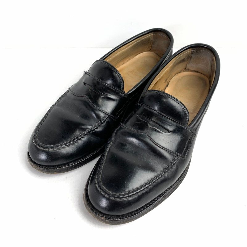 中古品】 ALDEN オールデン 99362 ペニーローファー カラー ブラック