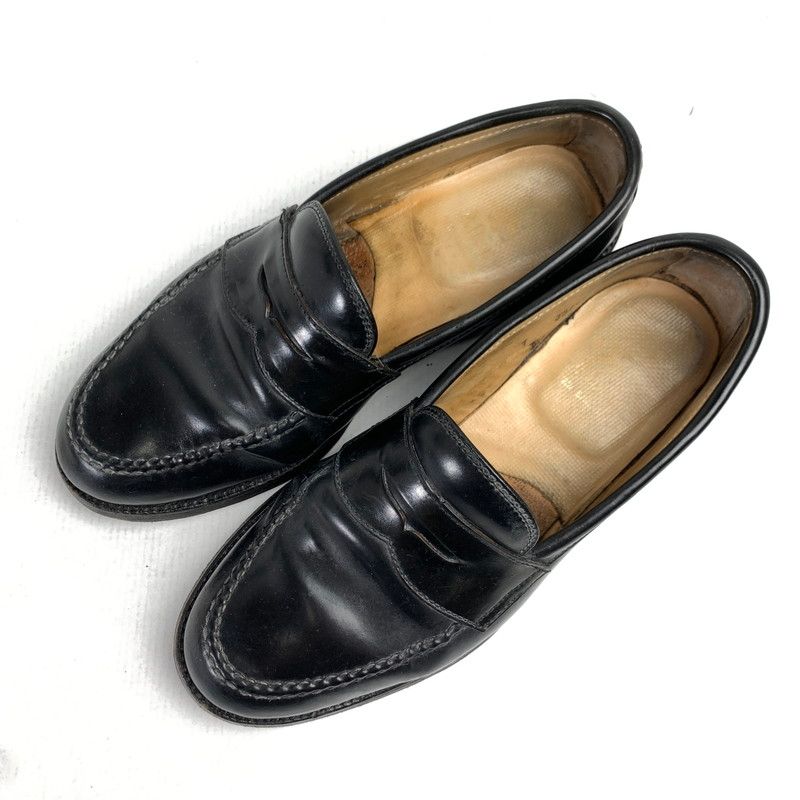 中古品】 ALDEN オールデン 99362 ペニーローファー カラー ブラック